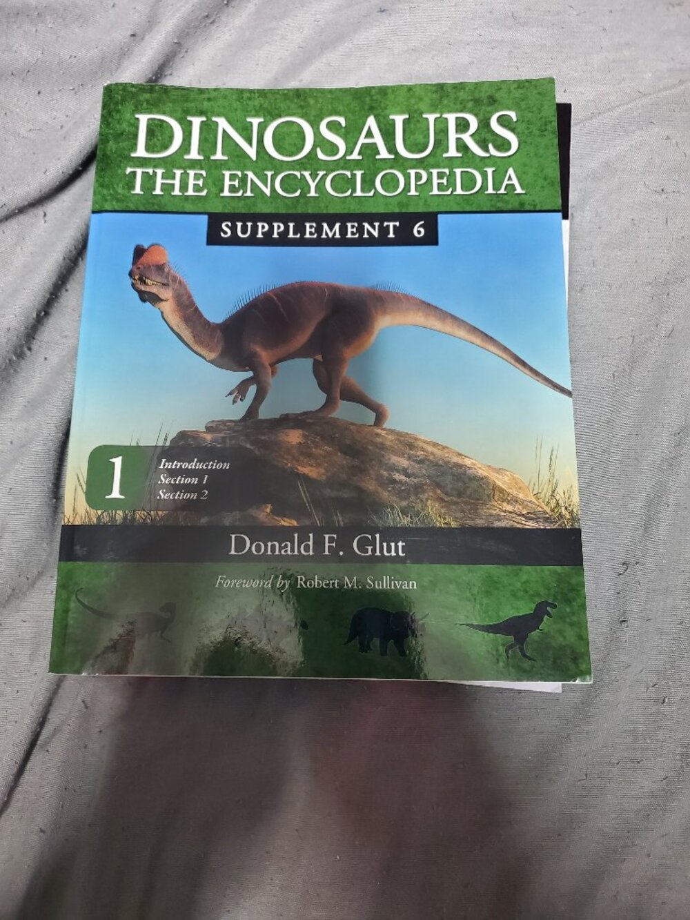 Dinosaurs the Encyclopedia Supplement 6 Paperback by Donald F Glut